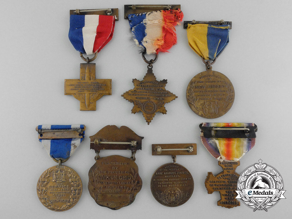 seven_american_first_war_service_medals_c_1400