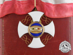 An Italian Order of the Crown; Commanders Cross in Gold