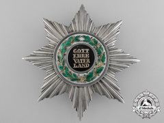 An 1840'S Hessen Order Of Ludwig; Grand Cross Star By Schnitzpahn