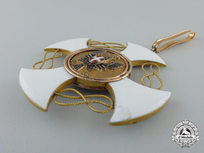an_italian_order_of_the_crown;_commander's_cross_with_miniature_c_148_1_1