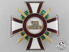 Austria, Republic. A Military Merit Cross With War Decoration & Swords,  By Rudol Souval, C.1935
