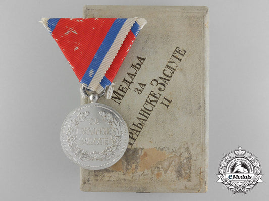 a_serbian_medal_for_civil_merit;_second_class_in_case_of_issue_c_1854
