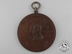 A Rare 1901 Calgary Assembly Of Indian Chiefs Peace Medal