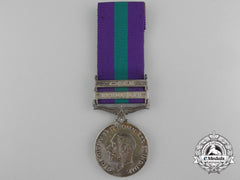 A 1962 General Service Medal To The 52Nd Sikhs