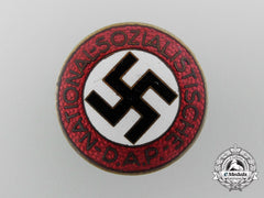 A Nsdap Party Member Lapel Badge By Fritz Zimmermann