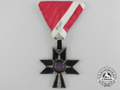 A Second War Croatian Order Of Iron Trefoil; Fourth Class