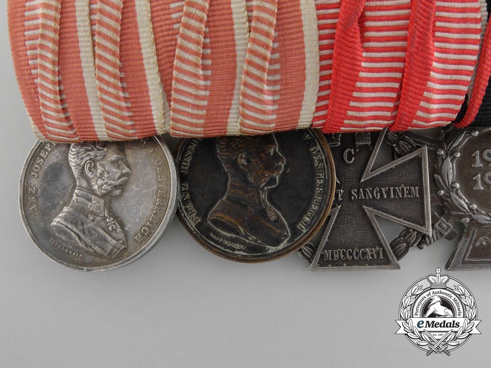 an_imperial_austrian_first_war_medal_bar_with_seven_awards_c_2940