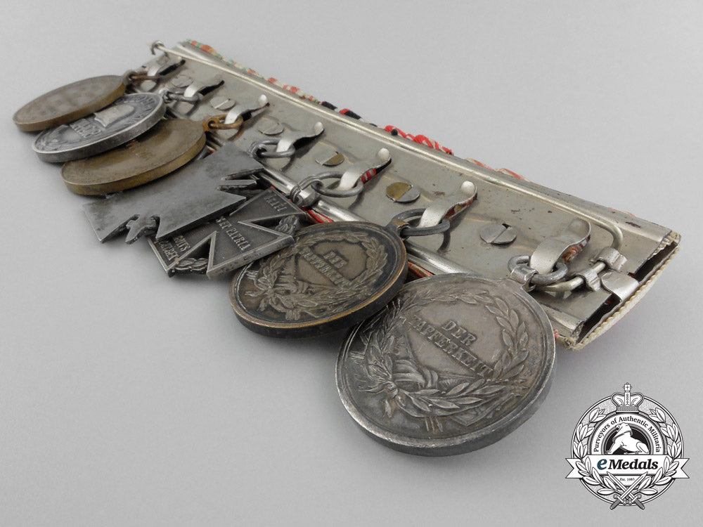 an_imperial_austrian_first_war_medal_bar_with_seven_awards_c_2946