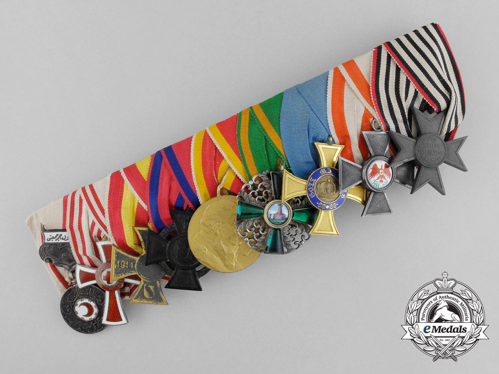 an_order_of_the_zähringer_lion,_crown&_red_eagle_frack_medal_bar_c_2947