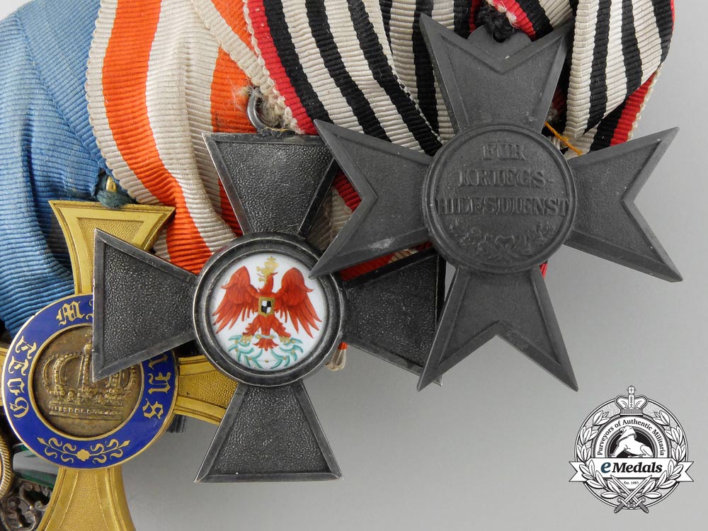an_order_of_the_zähringer_lion,_crown&_red_eagle_frack_medal_bar_c_2951