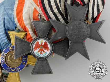 an_order_of_the_zähringer_lion,_crown&_red_eagle_frack_medal_bar_c_2951