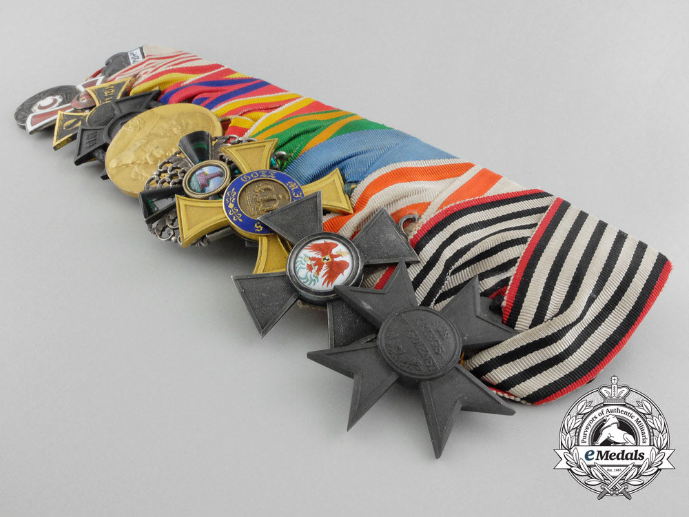 an_order_of_the_zähringer_lion,_crown&_red_eagle_frack_medal_bar_c_2953