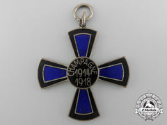 An Imperial German Battle Of Champagne Commemorative Cross