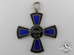 An Imperial German Battle Of Champagne Commemorative Cross