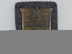 An Luftwaffe Issued Kuban Campaign Shield