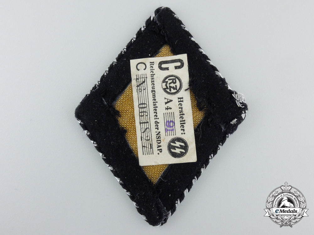 a_germanic_ss_em/_nco's_sleeve_diamond_with_ss_rzm_tag_c_308