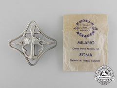 Italy, Fascist State. A Naval Ship Navigation Badge With Original Packet Of Issue
