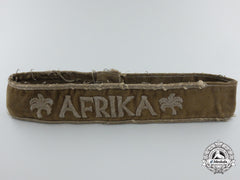 An Afrika Campaign Cufftitle; Uniform Removed