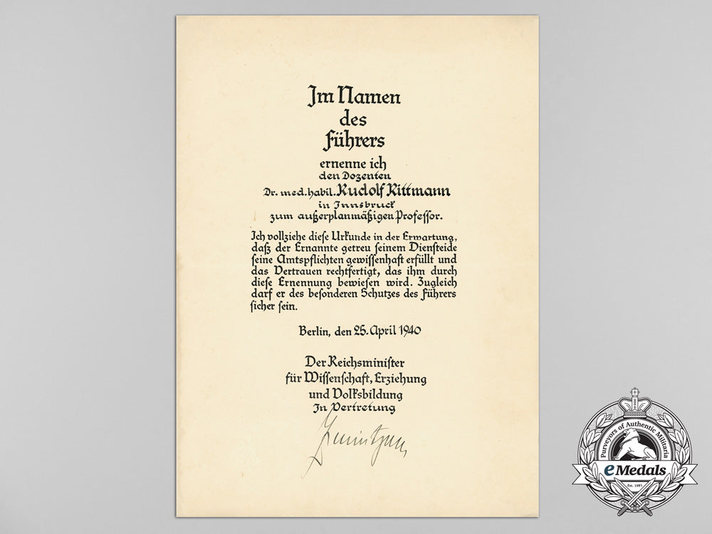 a1940_reich_minister_for_science,_education,_and_national_culture_appointment_document_c_3528