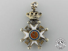 A Fine Miniature Royal Norwegian Order Of St. Olav