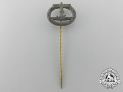 A Kriegsmarine Submarine Miniature War Stick Pin