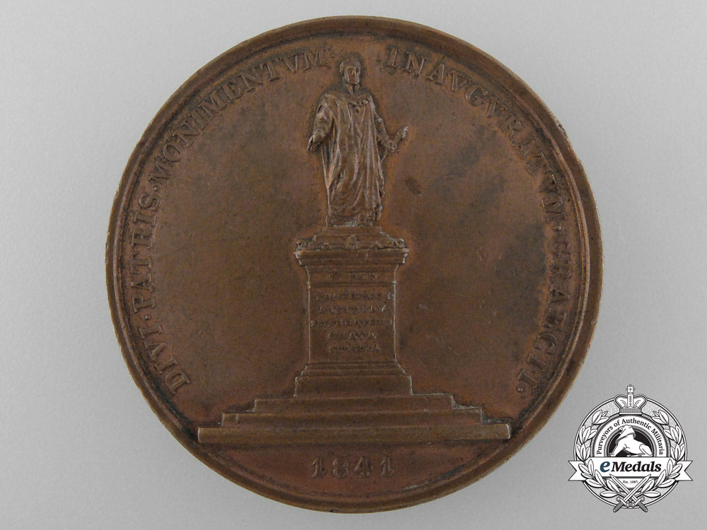 an_austrian1841_unveiling_of_the_statue_of_francis_i_medal_c_3902