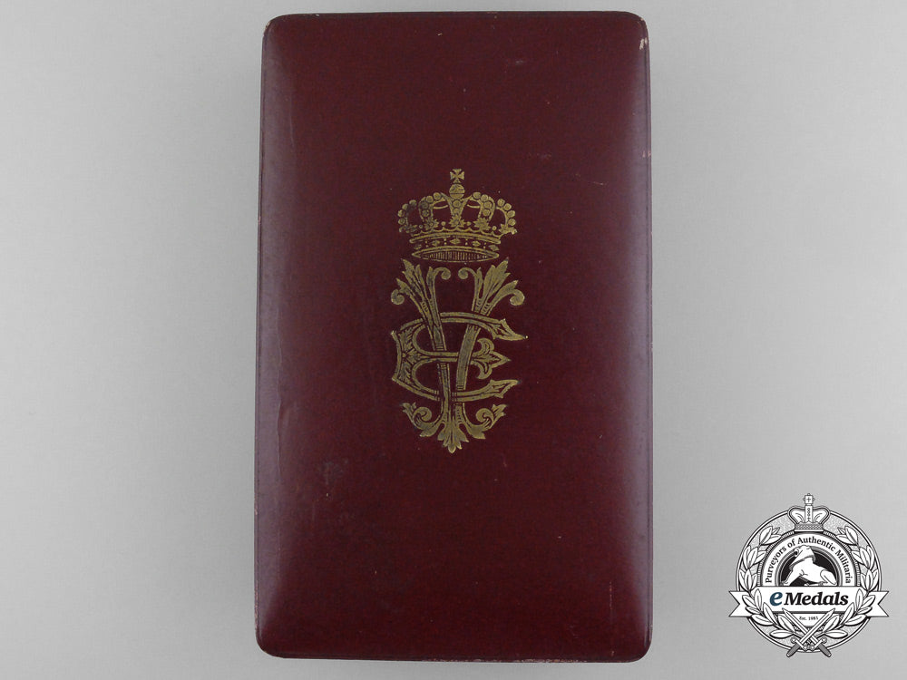 an_order_of_the_crown_of_italy;_commander_with_case_c_4009