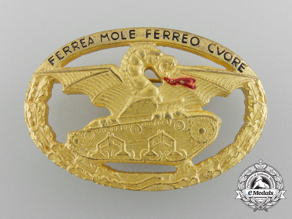 a_second_war_italian_commander’s_tank_badge_with_packet_of_issue_c_4182