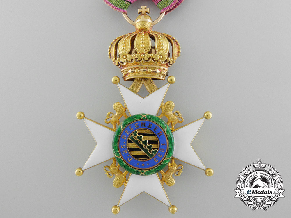 a_saxe-_ernestine_house_order;_knight's_cross_first_class_c_4209