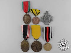A Lot Of Six Imperial German Medals And Awards