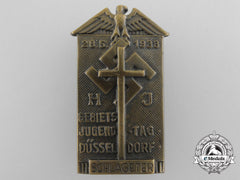A Hj District Düsseldorf Day Of German Youths Badge