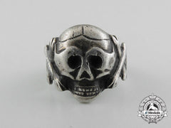A Second War German Skull Ring
