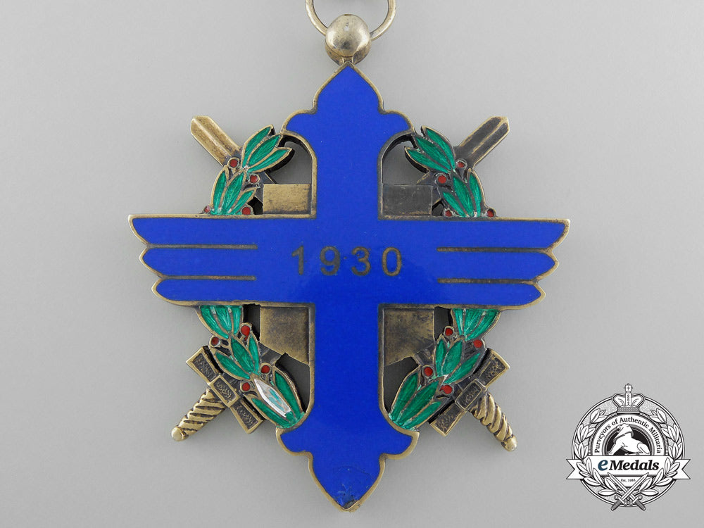 romania,_kingdom._an_order_of_aeronautical_virtues,_commander's_cross,_c.1944_c_4323