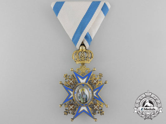 a_serbian_order_of_st._sava;_fourth_class_c_4439