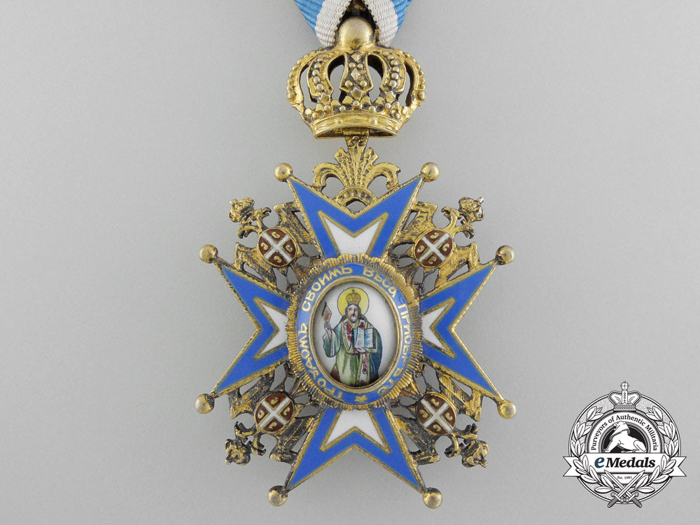 a_serbian_order_of_st._sava;_fourth_class_c_4440