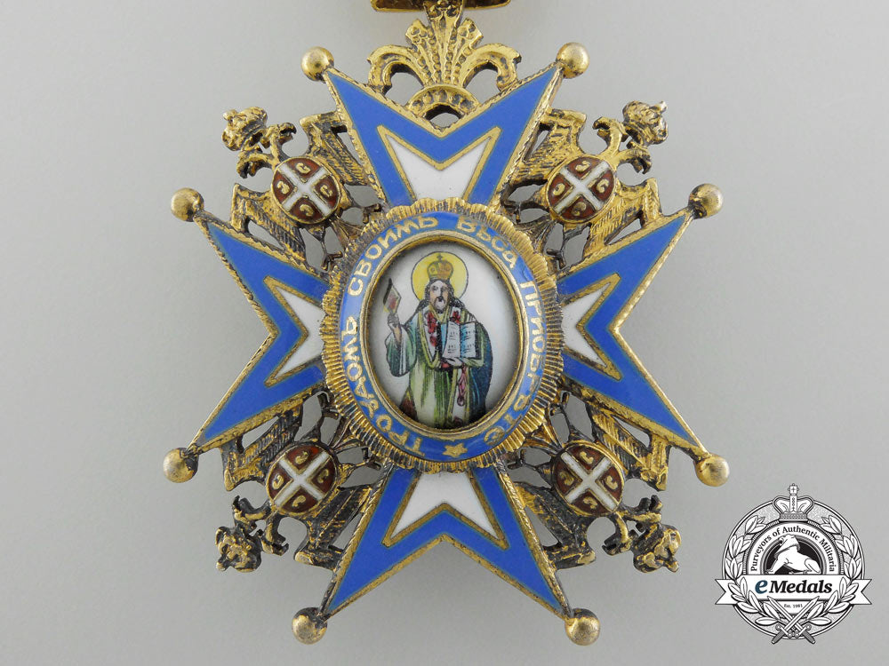 a_serbian_order_of_st._sava;_fourth_class_c_4441