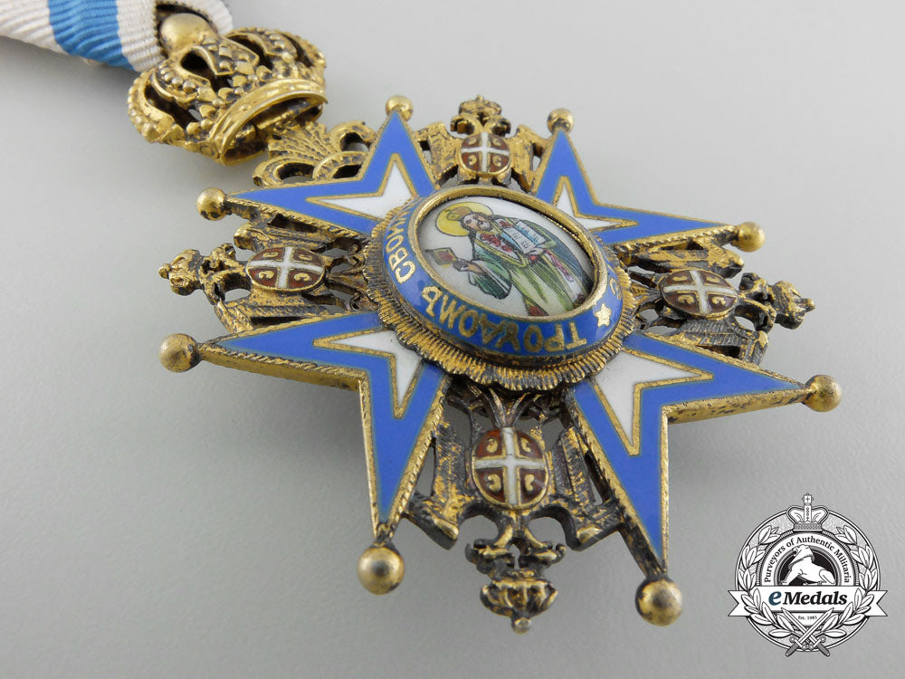 a_serbian_order_of_st._sava;_fourth_class_c_4445