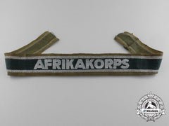 An Afrikakorps Campaign Cufftitle; Tunic Removed