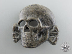 An Ss Cap Skull By Deschler & Sohnvery