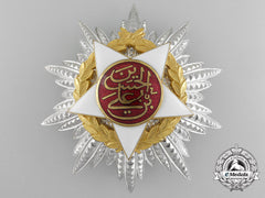 A Royal Jordanian Order Of Independence (Wisam Al-Istiqlal); Breast Star