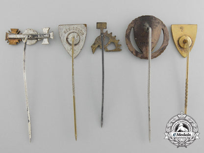 a_lot_of_five_german_stick_pins_and_awards_c_4803