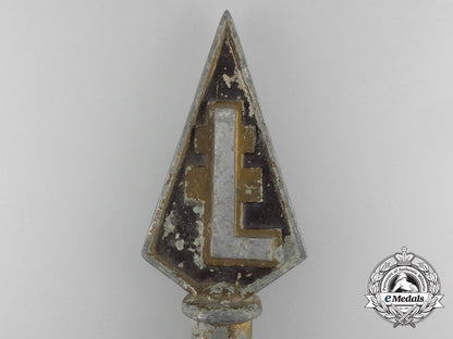 a1930’_s_hungarian_levante_organization_flag_pole_topper_c_4846