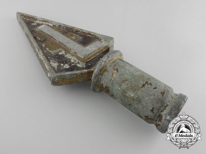 a1930’_s_hungarian_levante_organization_flag_pole_topper_c_4850