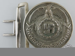 A Rare Early Ss Officer's Belt Buckle By "O & C Ges. Gesch. Rzm"