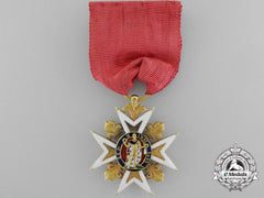 A French Royal Military Order Of St. Louis; Knight’s Class In Gold
