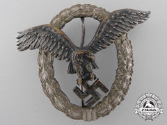 An Early Luftwaffe Pilot’s Badge By C.e. Juncker; J-1