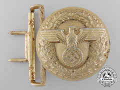 A German Political Leader’s Belt Buckle; Rzm Marked