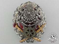 Bulgaria, Kingdom. A Military Academy Engineer's Badge, C.1940