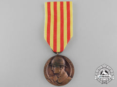 A First War Spanish Medal For Catalan Volunteers 1914-1918