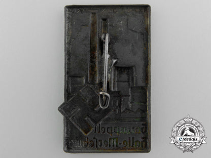 a1935_gauappell_halle-_merseburg_german_labour_front_industrial_badge_c_5319